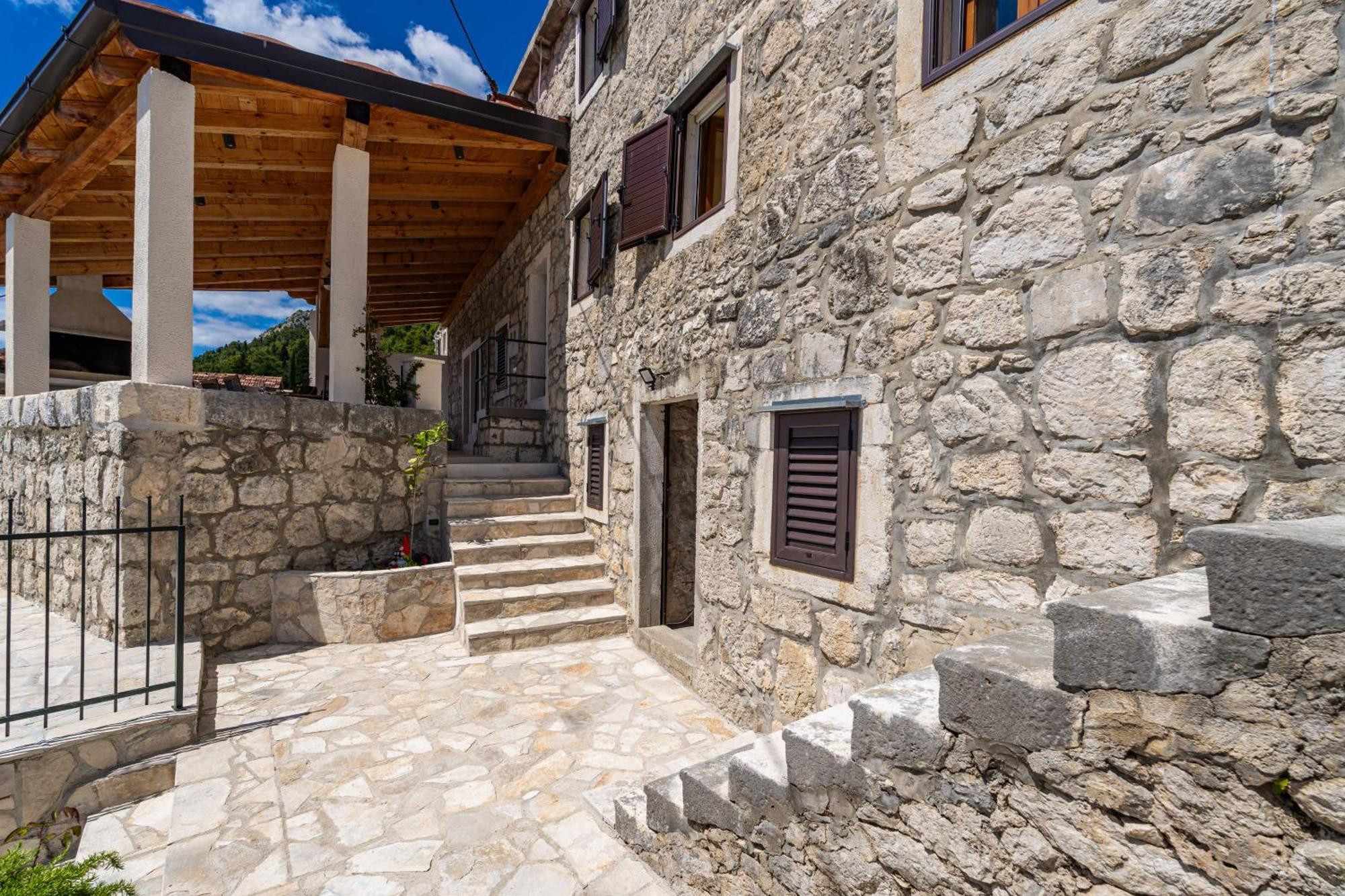 Private Pool Villa - Meditteranean Peace Slano Exterior photo