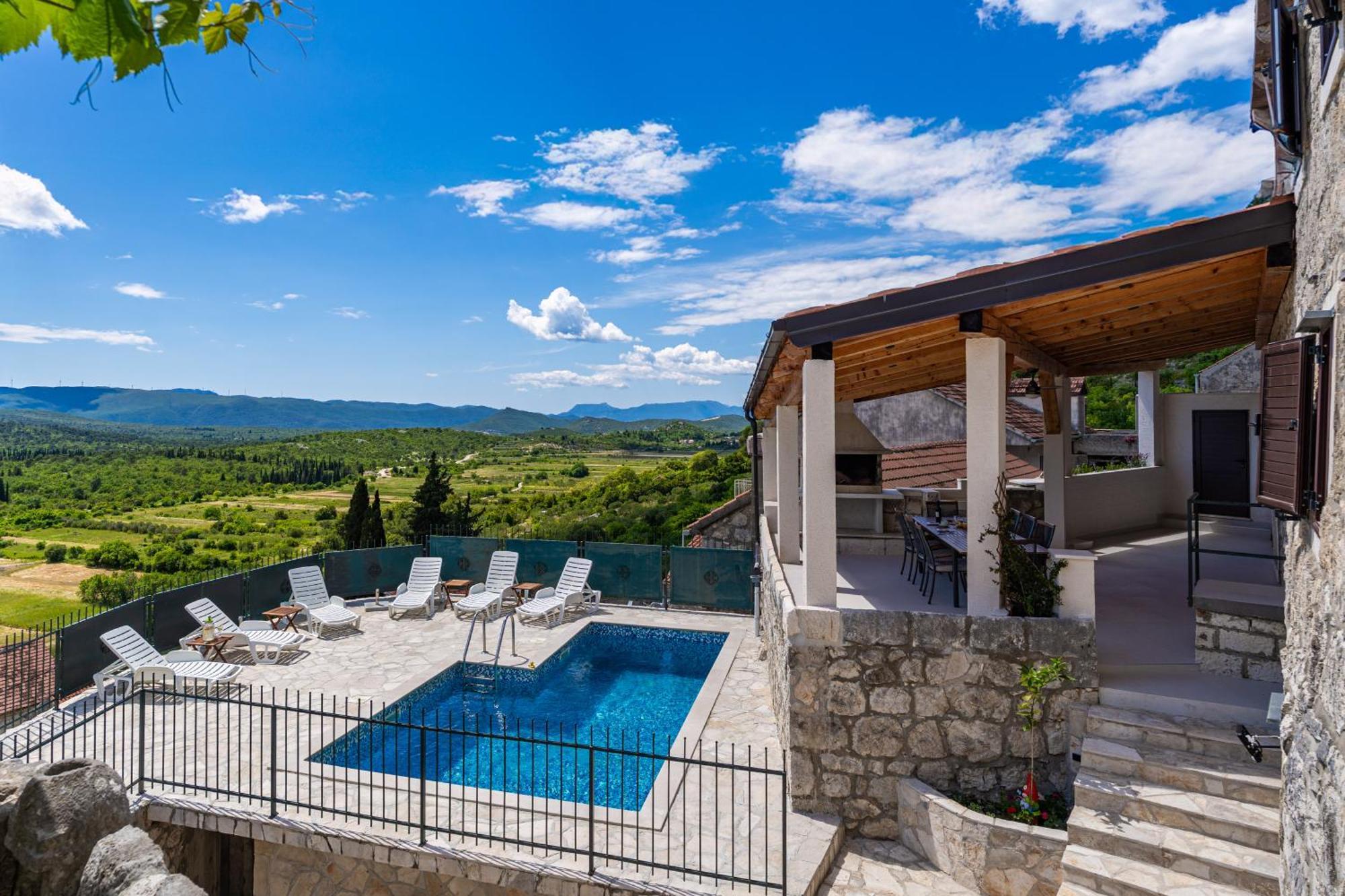 Private Pool Villa - Meditteranean Peace Slano Exterior photo