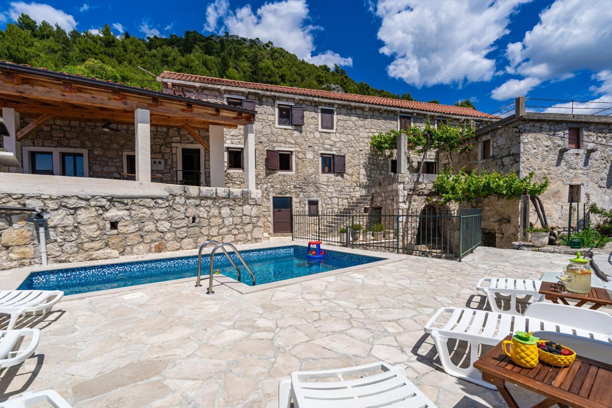 Private Pool Villa - Meditteranean Peace Slano Exterior photo